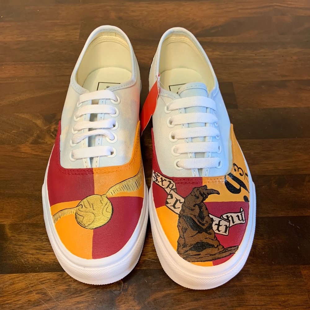 🔥🔥🔥Custom Harry Potter Vans 🔥🔥🔥